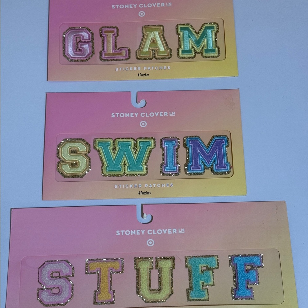 Stoney Clover Lane Multicolor Sticker Patches